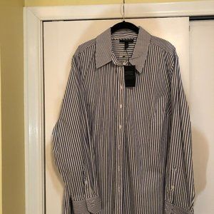 shirt, button up front casual woman's top.